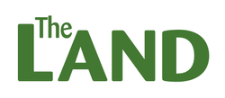 The land logo