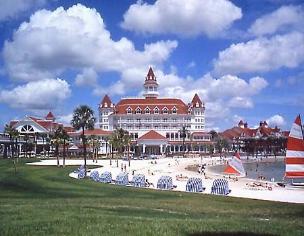 Exterior Grand Floridian Resort and Beach