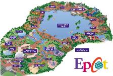 Epcot Map